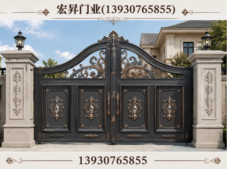 沧县铸铝门展示图